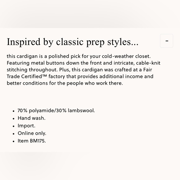 J CREW Cable-Knit Cardigan Sweater Green Lambswool Blend S - Picture 14 of 14